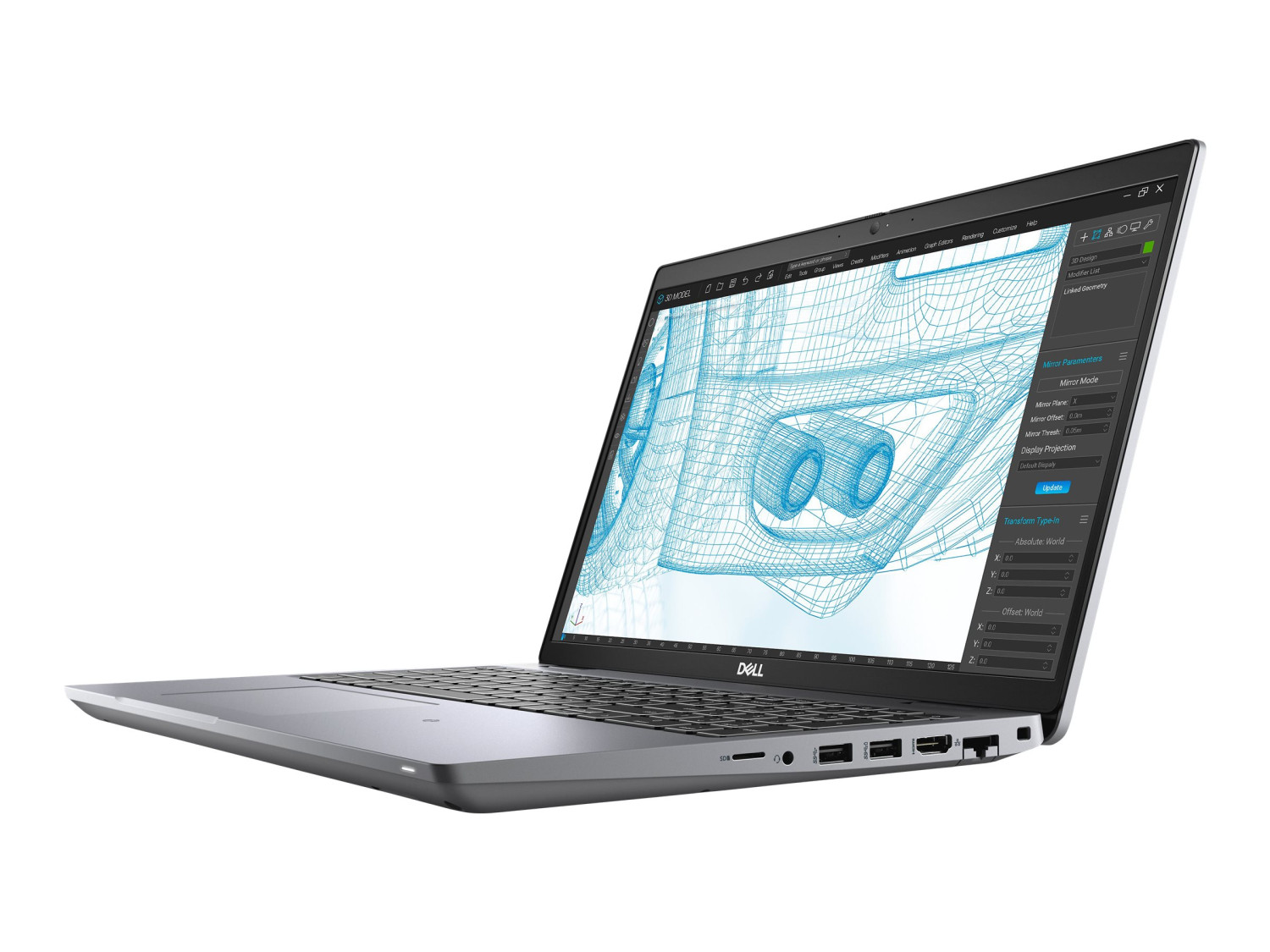 Dell Precision 3561 - Intel Core i5-11500H,16 GB Ram, 256 SSD, 15.6″ Inch 4G Nvidea