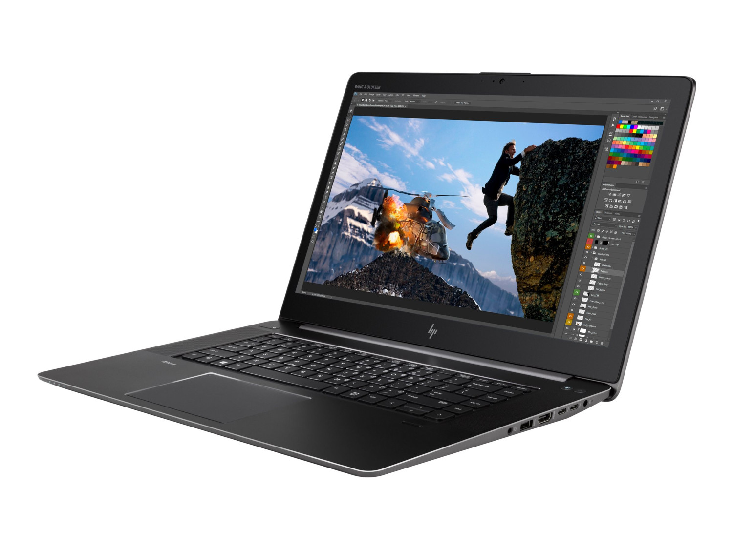 HP ZBook G4 Studio Core i7-7820HQ, 16GB DDR4, 512GB SSD, 4GB Nvidia, 15.6” FHD